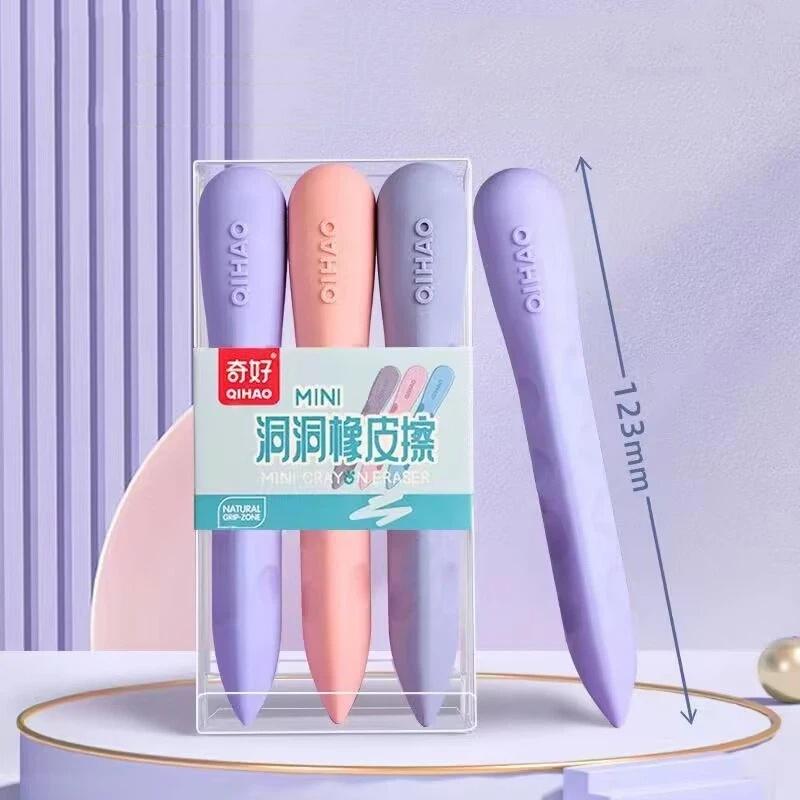 3Pcs Large Erasers for Primary School Students No Crumbs Clean Erase Non-Toxic for Homework Drawing Gifts