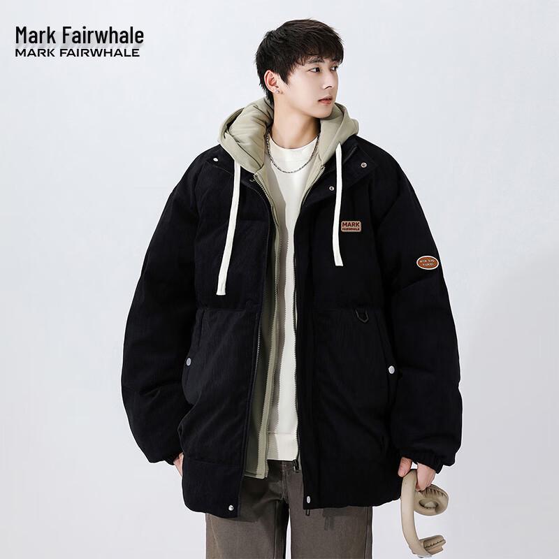 

Mark Fairwhale Men s Thickened Hooded Padded Jacket XL