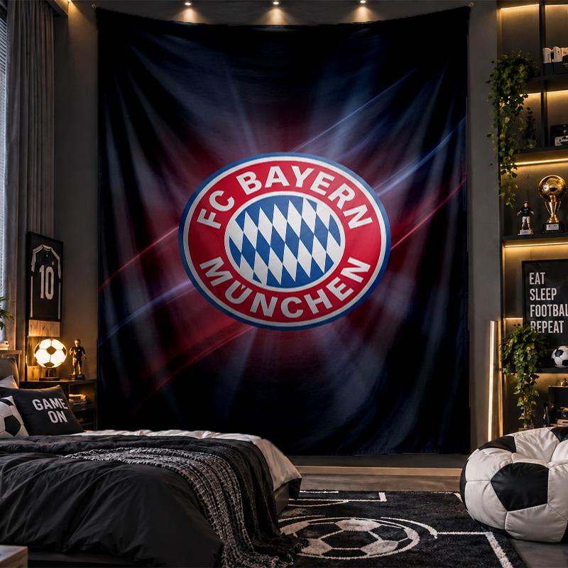 Arazzo da Appendere alla Parete Tessuto con Stampa del Bayern Monaco per Soggiorno Camera da Letto Decorazione per la Casa