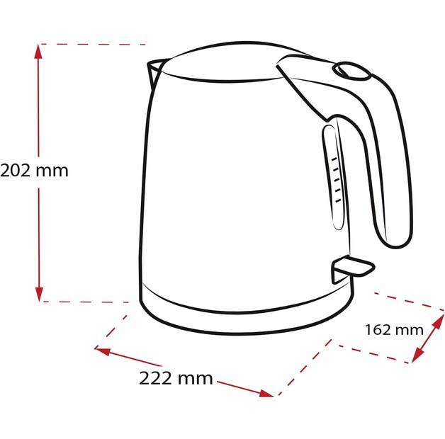 Чайник Melitta Prime Aqua Mini нержавеющая сталь (1018-01)