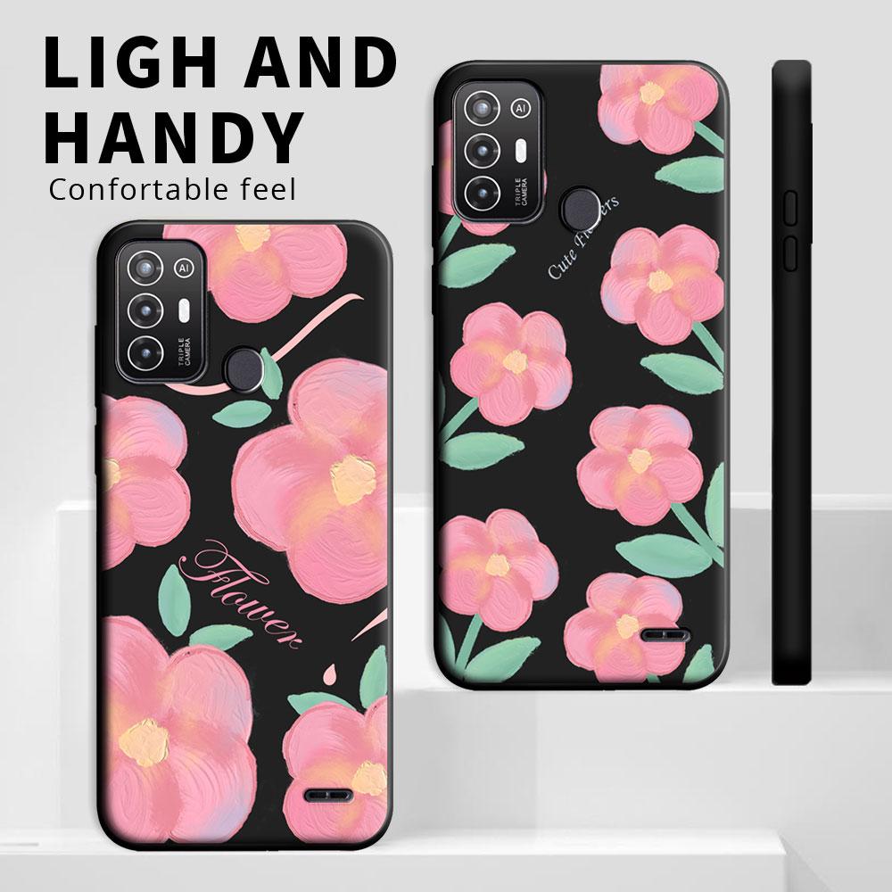 For ZTE Blade A52 / A52Lite Case Cartoon Cute Shockproof Silicone Soft Phone Case For ZTE Blade A53 Pro / A52 Lite Back Cover