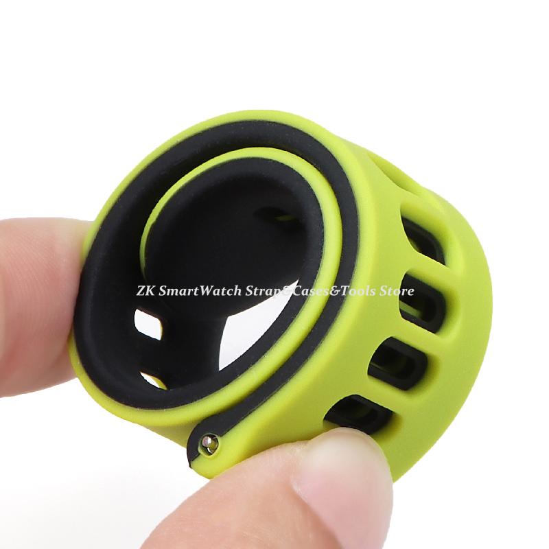 Bracelets de Montre Universels 22mm 20mm à Libération Rapide Bracelet en Silicone Souple en Caoutchouc Bracelet pour Montre Connectée Huawei Samsung Xiaomi Amazfit