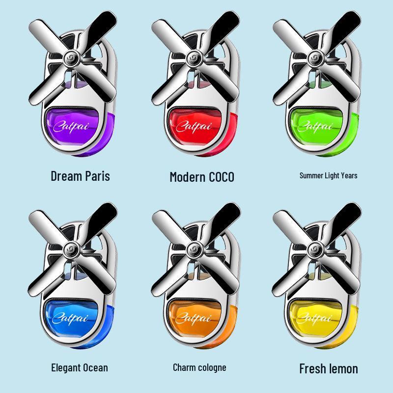 Light Luxury Car Air Freshener: Long-Lasting Cologne Scent, Air Outlet Ornament