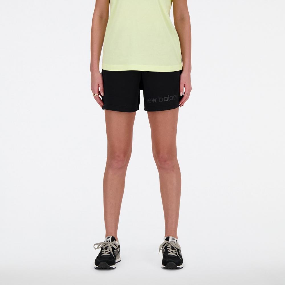 

New Balance Shifted Tech Fleece Shorts Bk Black Ws41550 Bk S