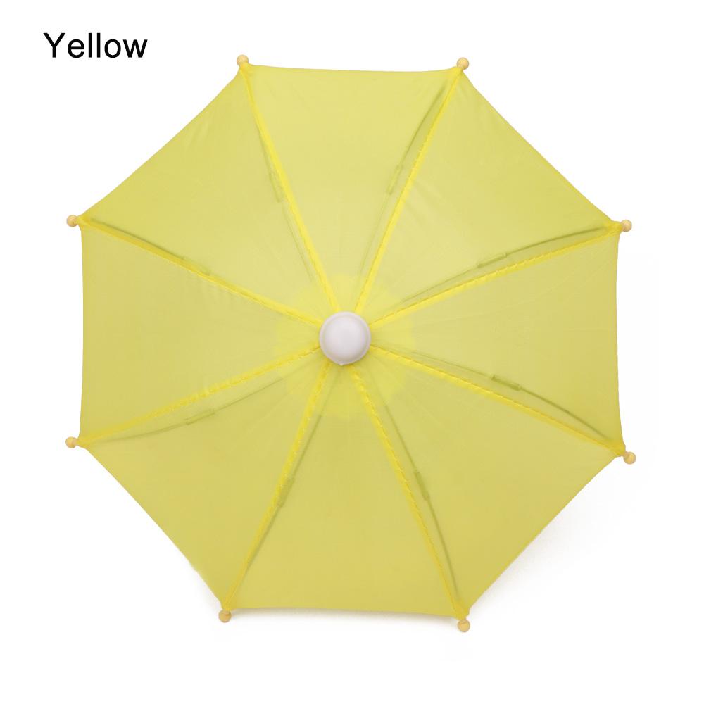 1PCS Baby Doll Rain Gear Toy Umbrella Mini Umbrella Doll Accessories Children Multicolor Toy Clothing Decoration