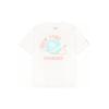 New MLB Drop Shoulder Sleeve T-Shirt Unisex Cream 3ATSL4023-50CRS