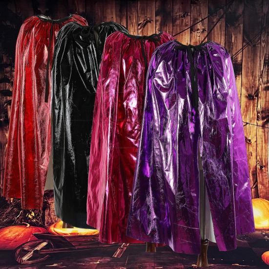 

Плащ ведьмы на Хэллоуин, легкий в носке, вдохновляющий воображение и веселый косплей, креативный плащ с застежкой-галстуком для детей