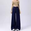 Harajuku Versatile Drape Wide-leg Jeans Spring and Autumn New Fashionable and Thin Straight Floor-mopping Jeans