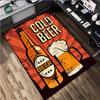 1Pc Beer Print Rug - Home Decoration Carpet For Living Room Bedroom Flooring Computer Chair Area Rug