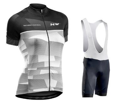 NW cycling suit short-sleeved suit road cycling suit women's summer slim-fitting cycling shorts perspiration breathable