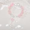 Mori Style Mermaid Crystal Bracelet - Sweet, Versatile Design for Women, Students, and Best Friends.
