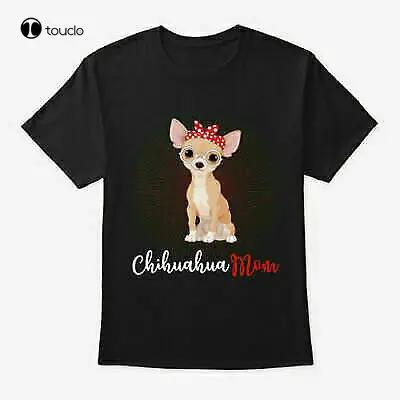 Chihuahua Mom Dog Mothers Day Tshirt Vintage Gift For Mom Tee Shirt Unisex