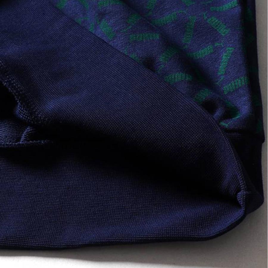 Puma Printed Crew Neck Sweatshirt Men Tops Blue 579707-02