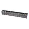 100A Terminal Strip Dual Row Large Current Wire Barrier Block Terminal Strip with Transparent Cover