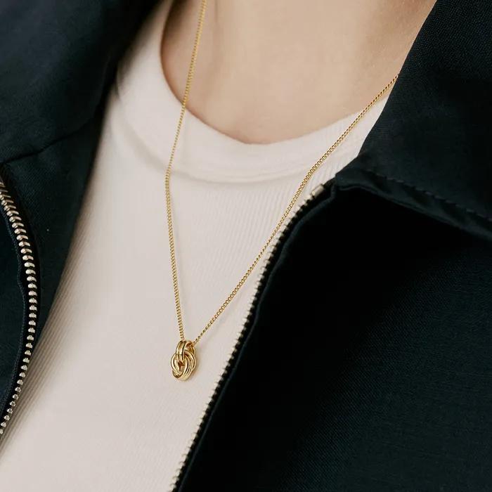 Lump Knotted Necklace_VH25NNNE111V