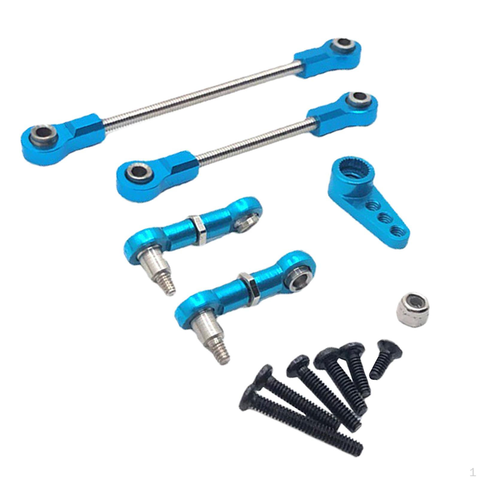 

1/28 Steering Rod Upgrade Parts for K969 K979 K989 RC Car Blue