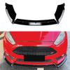 Front Bumper Lip Spoiler For Fiesta MK6 ST 2012-2017 Front Bumper Protector Lower Blade Splitter Car Styling
