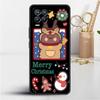 Coque pour Realme 8 C21y GT Neo 2 3 8i C21 7 C11 6 C12 C35 C3 GT 9 Pro C12 Master Funda Housse de Téléphone Bonhomme de Neige Noël Mignon