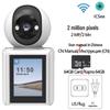 ICsee WiFi Surveillance Camera: Indoor Baby Monitor with One-Key Call and Two-Way Video