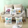 Bicycle Pattern Decorative Pillowcase Living Room Office Decoration Home Pillowcase