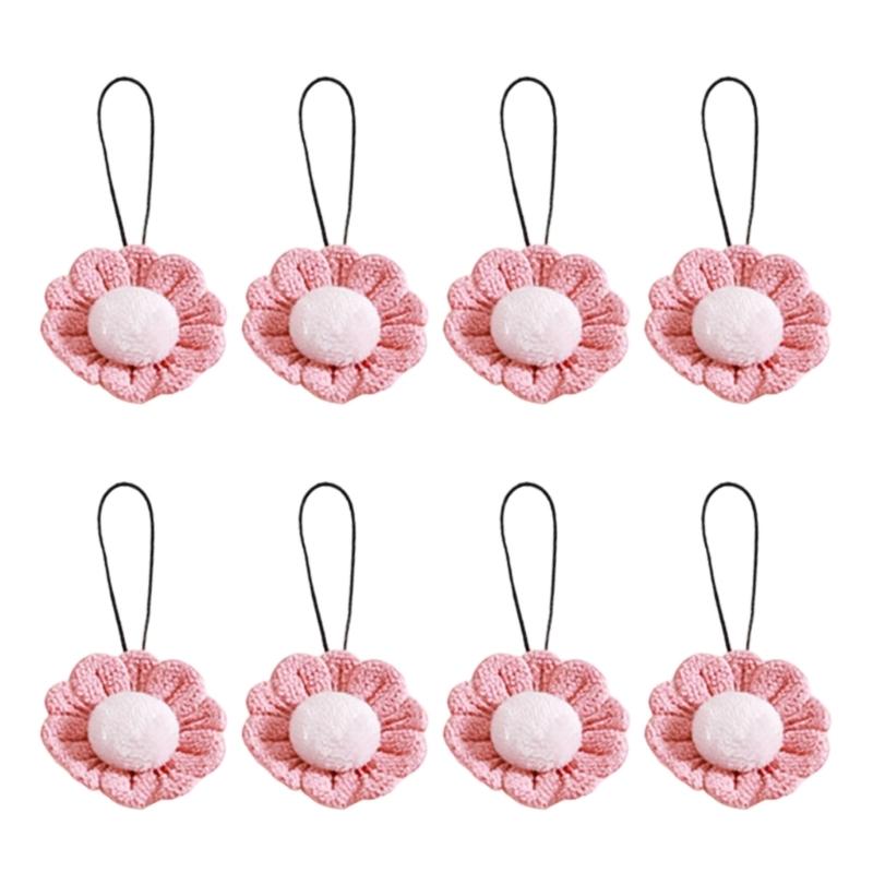 Multipurpose Nonslip Bed Sheet Holders 8Pcs Sunflower Style Soft Clip Safe Fabric Clamps For Home Decors