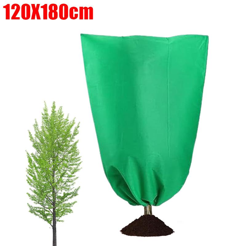 Reusable Frost Protection Plant Covers with Drawstring Zipper Plant Blankets Cloth Winter Outdoor Shrub Tree Protectors Wrap Bag
