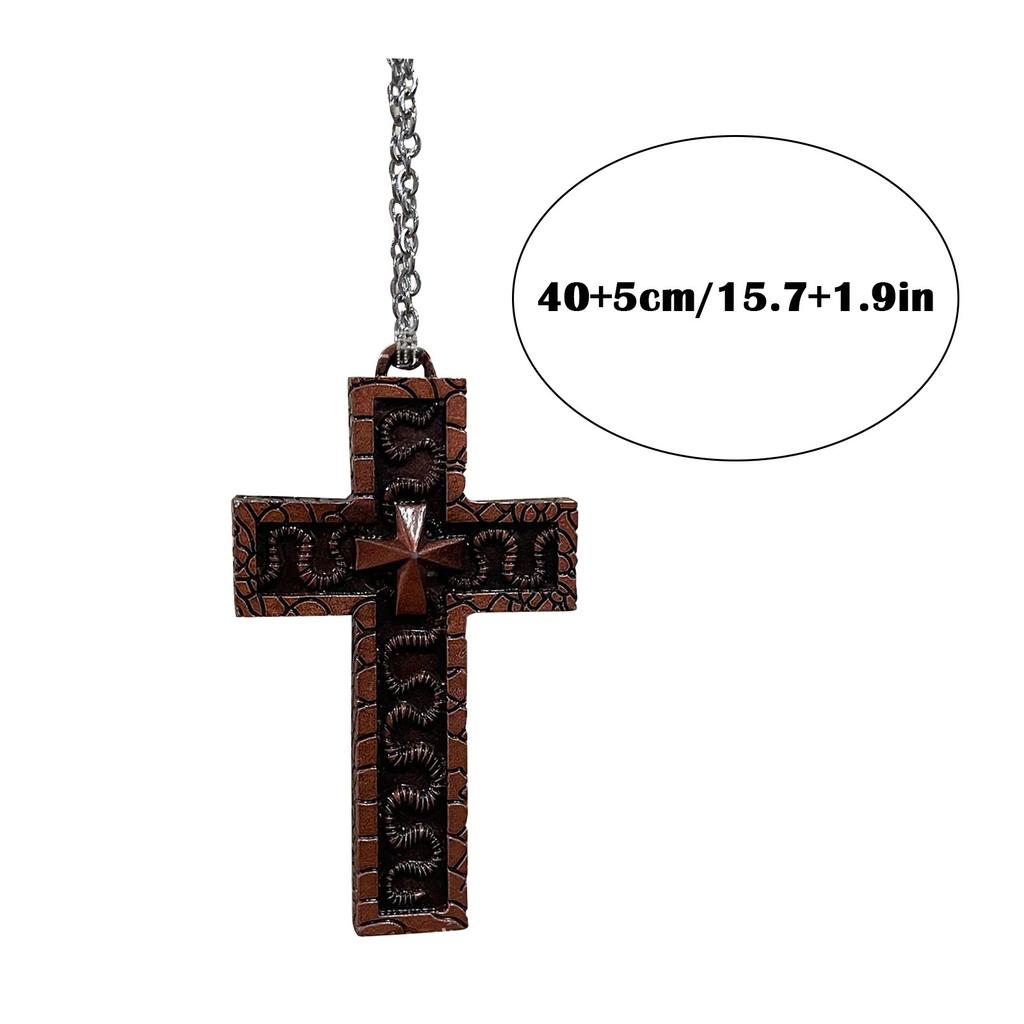 Exquisite Cross Pendant Necklace,retro Cross Necklace with Secret Compartment,necklace with Old Cross Pendants Jewelry Gifts