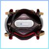 1Pcs Car Sun Visor Glasses Storage Box Holder Organizer Accessories Caps For Volvo 240 C70 S40 S50 S60 S70 S80 S90 V40 V50 V60 V90 XC40 XC60 XC90 Vnl