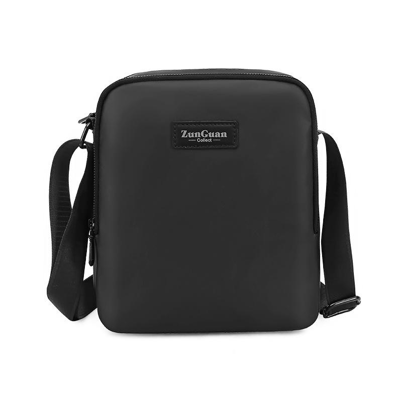 

Korean Style Waterproof Crossbody Bag - Unisex Casual Travel Shoulder Bag & Coin Purse Small чёрный