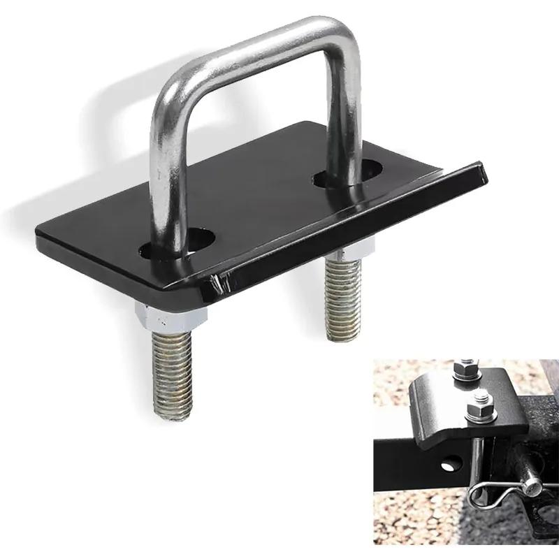 Universal U-Bolt Trailer Hitch Tightener Stabilizer Lock Anti Rattle Anti Wobble Clamp for Trucks Secure