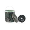 11L Folding Digital Camo Outdoor Water Bucket