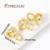 Crimp End Caps For Jewelry 18K Gold Plated Cord Ends Clam Shell Bead Tip Ball Chain Connector,DIY Bracelet/Necklace Fittings