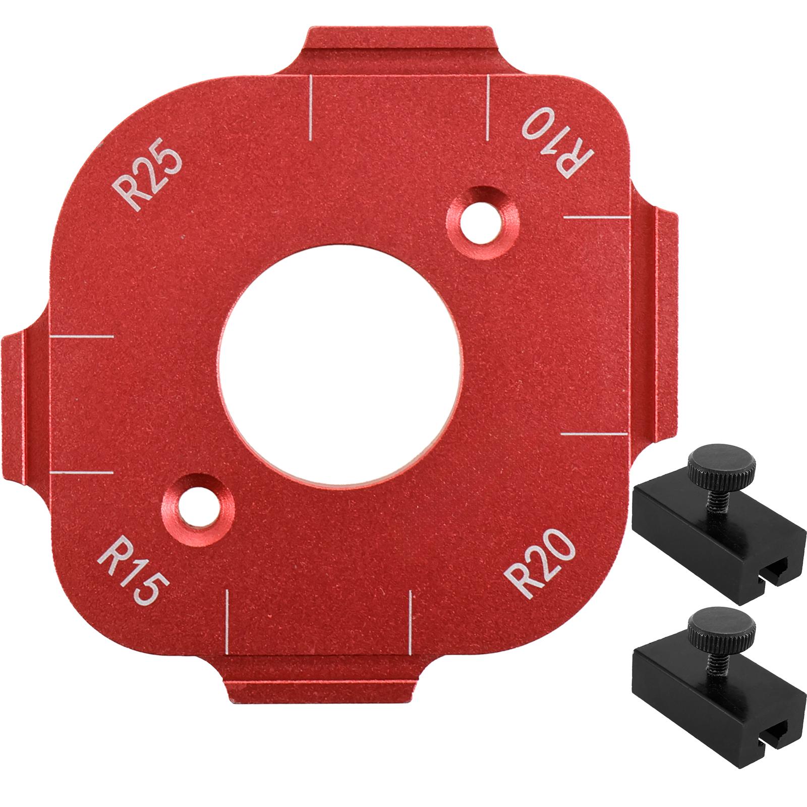 

Шаблон для резки филе на торцовочном станке Шаблон для дуги с R-образным углом Шаблон для точного радиусного фрезера R10 R15 R20 R25