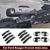 For Ford Everest Ranger  2024  ABS Black Door Handle Bowl Cover Cup Cavity Trim Ert Catch Molding Garnish Car Accessories