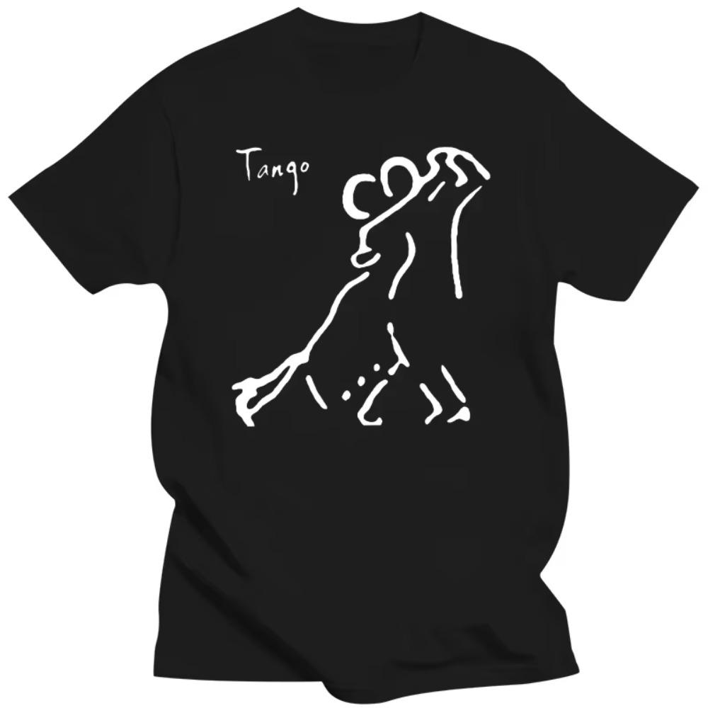Novelty Dance Cool Art Tango Dancers T Shirts Graphic Cotton Streetwear Short Sleeve Birthday Gifts Summer Style T-shirt Men