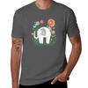 Elephant Among Flowers Tshirt Casual Holiday Short Sleeve Tee