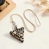 New Small and Cute Leather Coin Purse Pendant Necklace Sweater Chain Long Storage Bag Women's Headphone Cover Accessories
