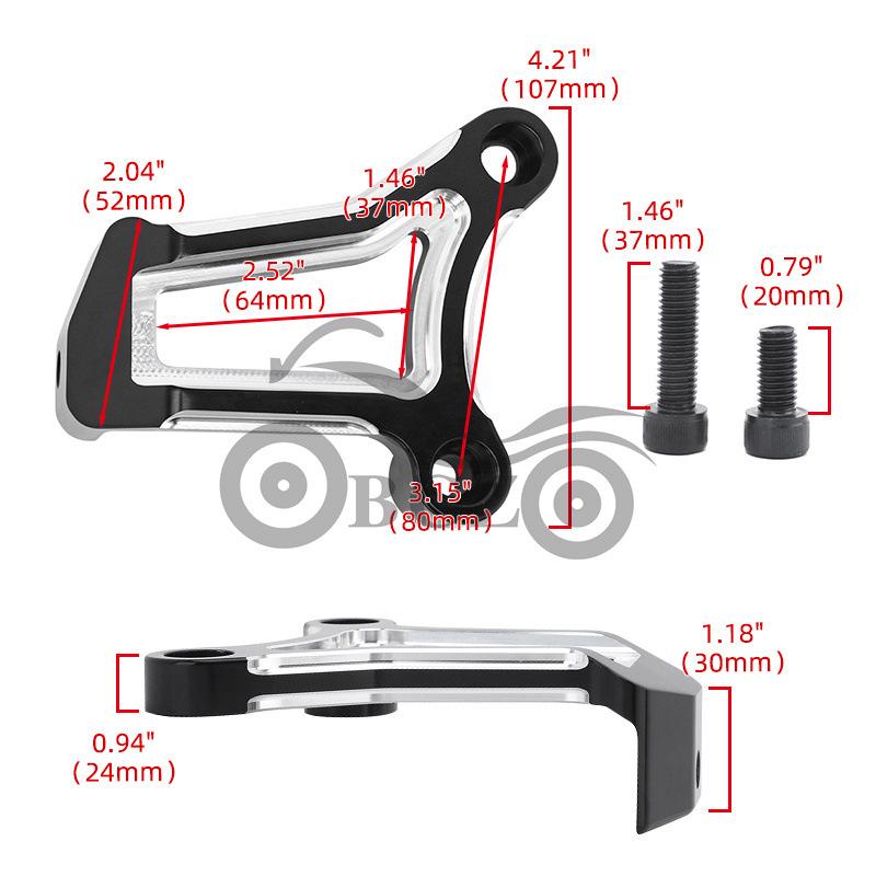 Motorcycle CNC Engine Mounting Bracket for Harley Glide