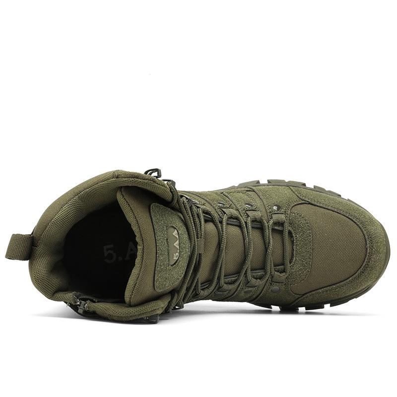 New Large Size Mid-High Top Desert Hiking & Camping Boots
