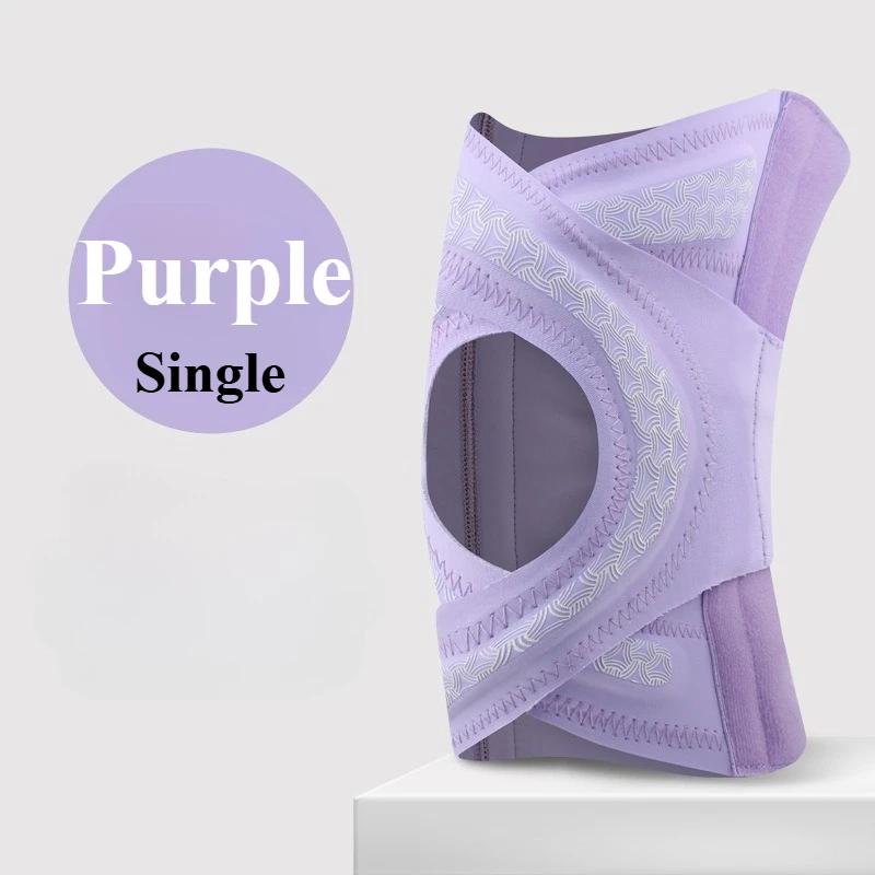Thin Knee Brace With Cross Straps Relieve Meniscus Tear Knees Pain Joint Pain Relief Breathable Knee Support Knee Pads