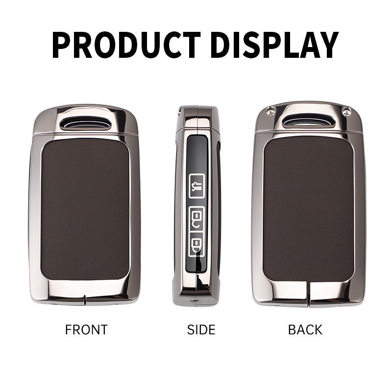 Mazda 3 Key Case with Angkesaila Buckle for CX4/CX5/Atz/CX30 - High-End Shell Bag for Men and Women