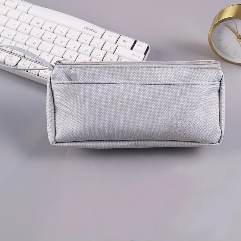 New Portable Stationery Pen and Pencil Case Multi-capacity Cosmetic Travel Organizer Simple Pen Case Suitable for School Office