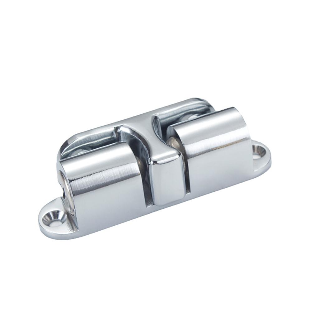 Invisible Door Stopper Non Punching Zinc Alloy Rubber Holders with Anti Pinch Catch Floor Protection for Nail Installation