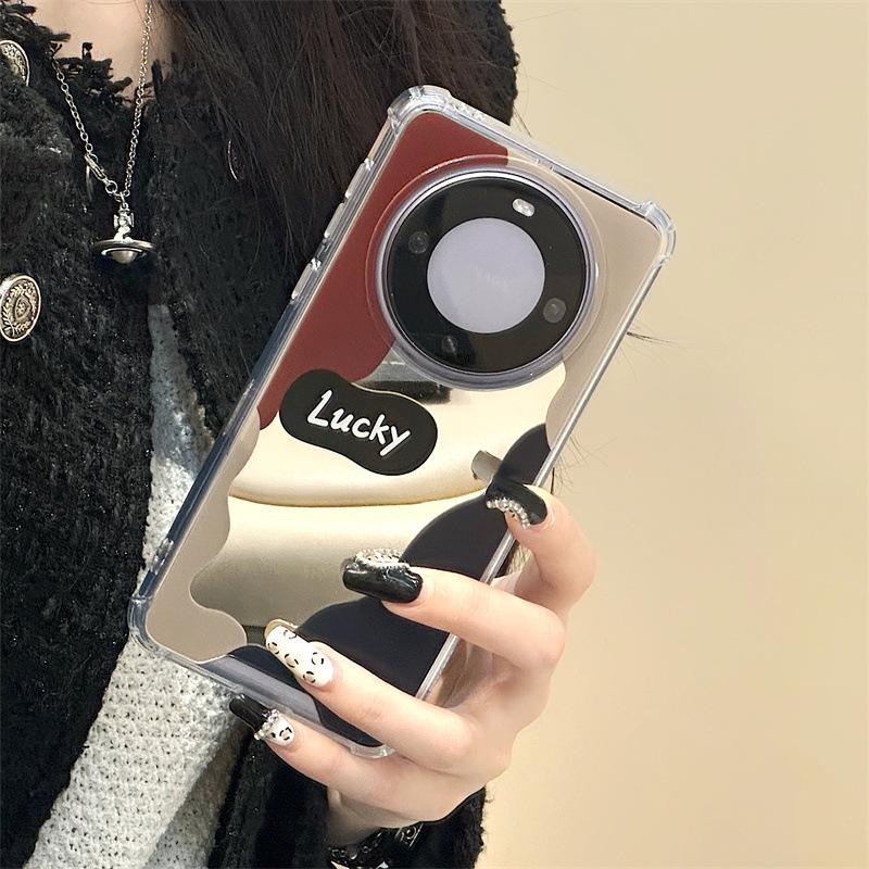 Zhitai Huawei Mate60 Pro Mirror Phone Case, Compatible with P60/50 and Nova11/10, Honor 90