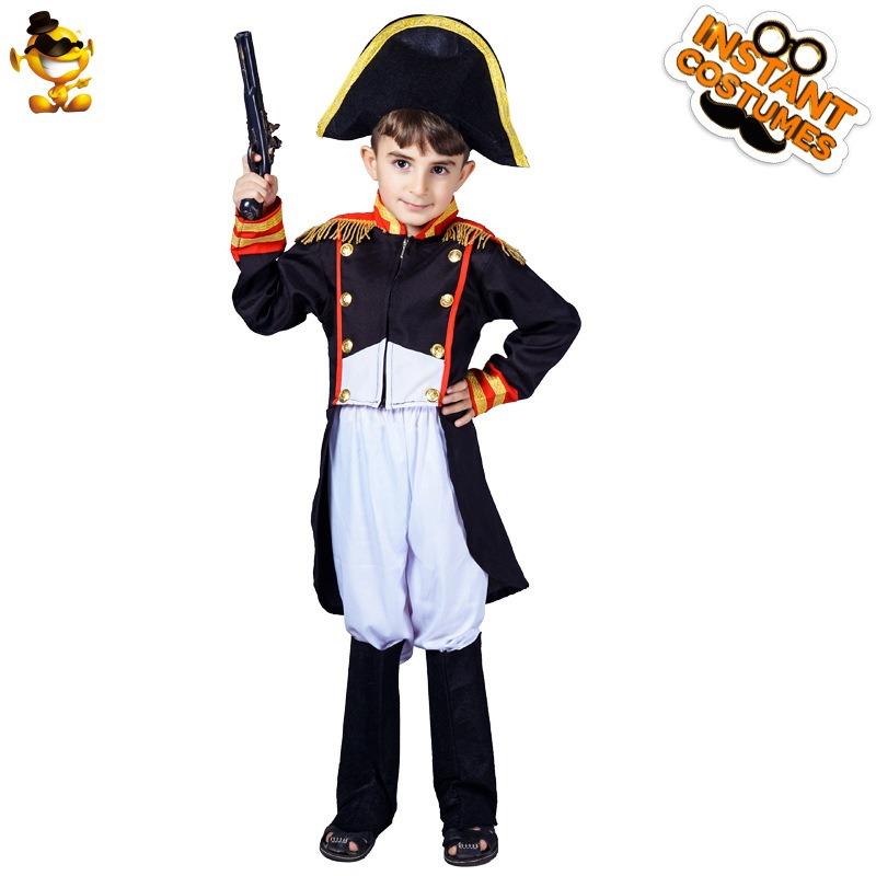 Halloween Children's Men's Napoleon Stage Show Clothes Children's Day Children's General Tuxedo Suit