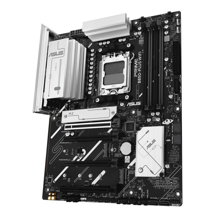 Hovedkort - ASUS - PRIME B850-PLUS WIFI - Sokkel AM5 - Wi-Fi 6 - DDR5 SDRAM
