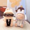 Sexy Clothes for 17cm Labubu Idol Dolls Plush Doll'S Clothes Kawaii Accessories Korea Kpop Exo Hoodie Clothing Outfit No Doll