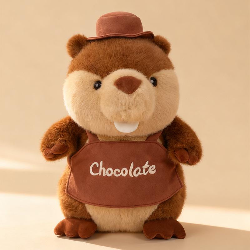 

Maillard Marmot Plush Toy: Cute Children s Doll Pillow for Birthdays 23cm 0.18kg