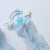 New Girls' Stylish Lolita Princess Blue Dress - Baby & Little Girl Puff Skirt Clothing