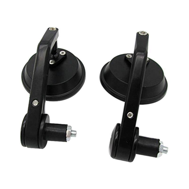 2ks Industrial Grade 7/8" kulaté univerzální zrcátka na konci tyče pro motocykly zadní část motocyklu lehké motorky